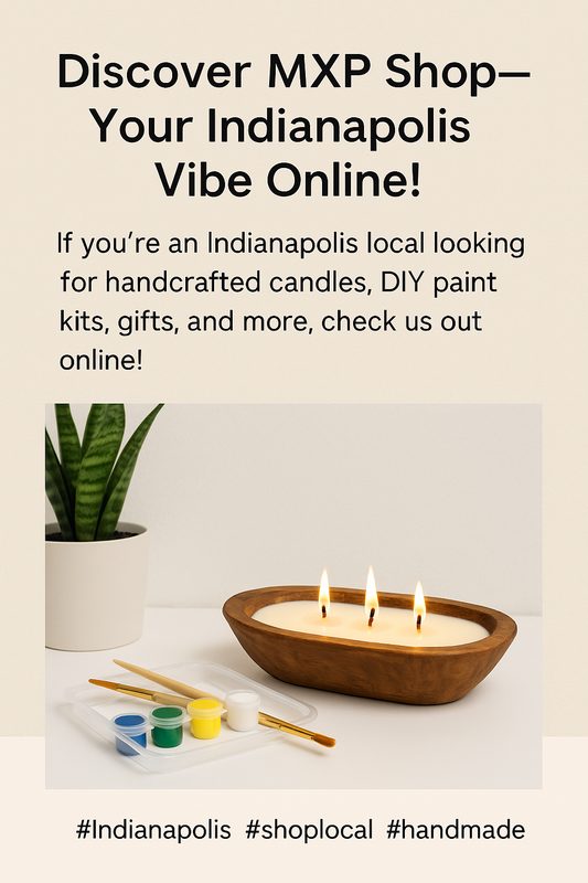 Shop now at mxpshop.net for candles, beauty, skincare, DIY paint kits and more!