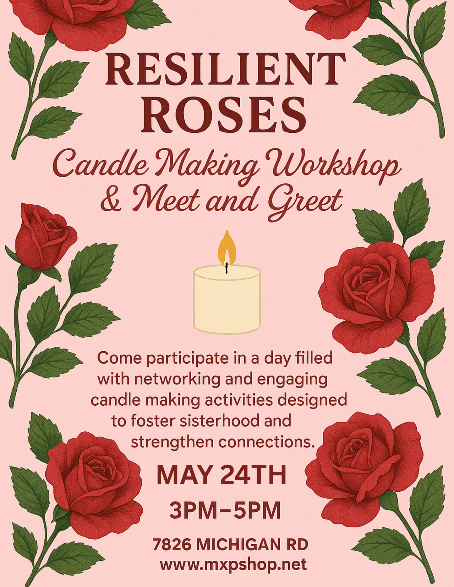 Resilient Roses Meet & Greet May 24th (3PM-5PM)
