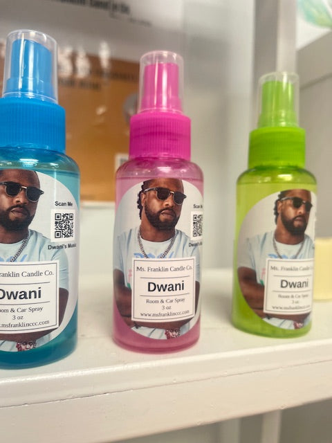 dwani afrobeat artist car spray