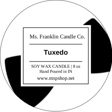 Tuxedo Scented Soy Candle