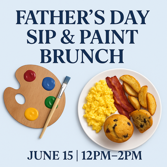 Father’s Day Brunch & Paint at MXP Shop – A fun art session and brunch celebration with fathers and families on June 15th in Indianapolis.