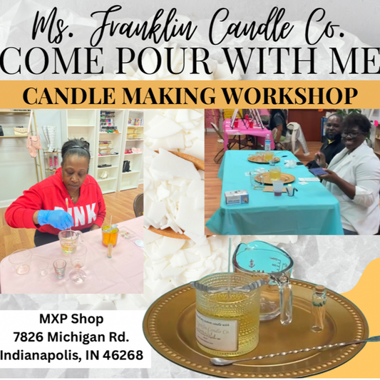 Candle Making Workshop Saturday's