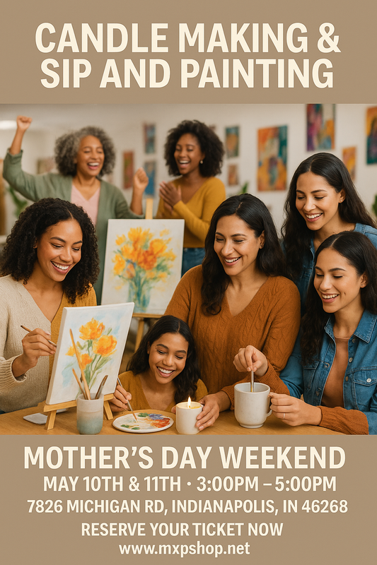 Mother's Day Event Candles & Cocktails Indianapolis (1PM-4PM