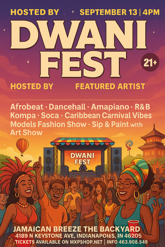 Afrobeats, Amapiano, Reggae, Latino (International Link Up Music Festival) Sept. 13th - Dwani Fest