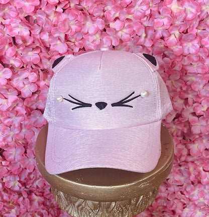 Pink "Cat" Hat