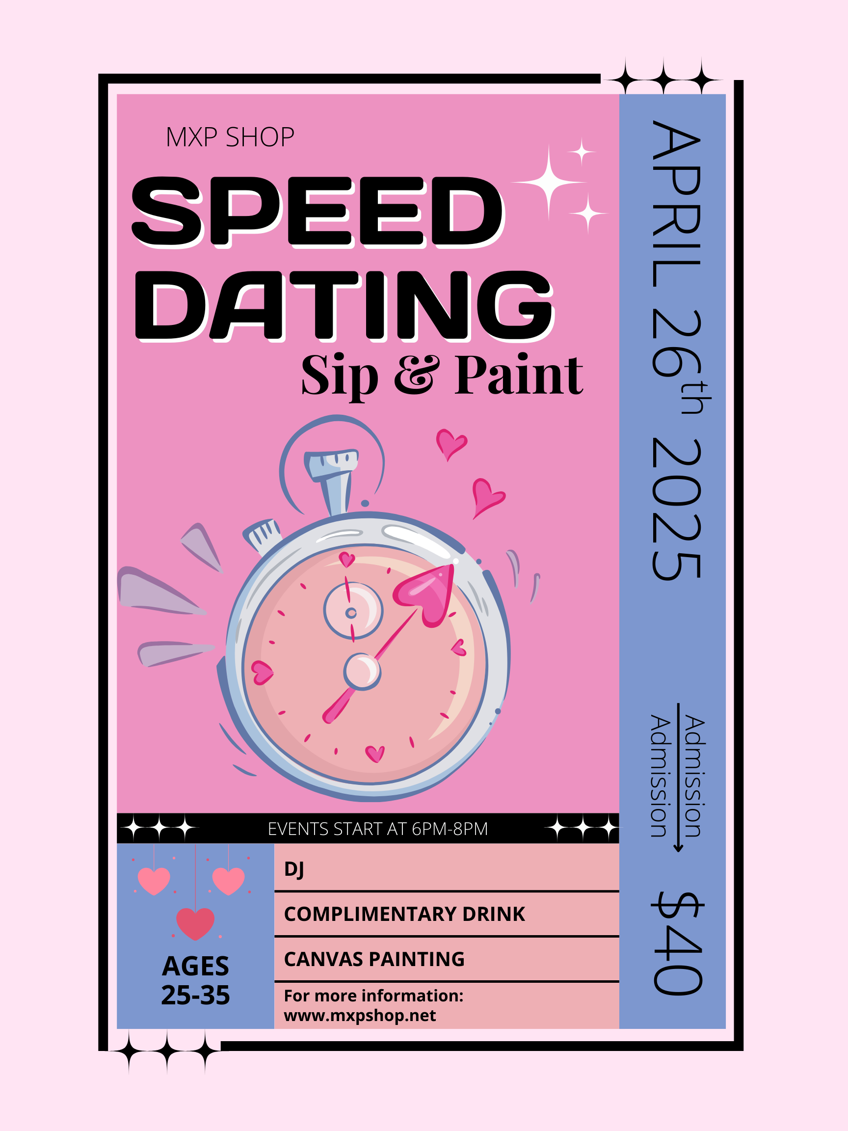 Speed Dating Sip and Paint Indianapolis