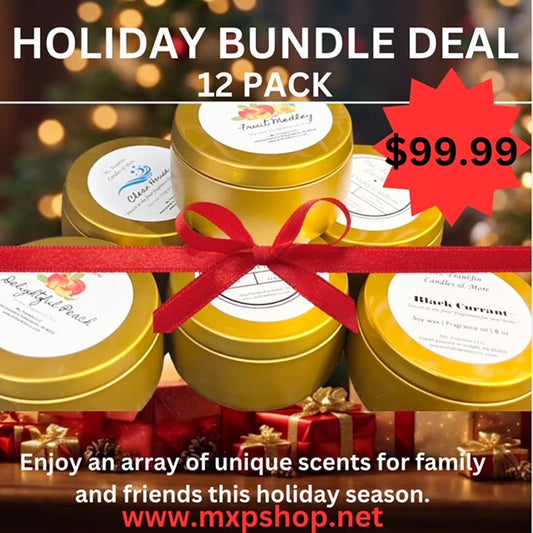 Holiday Candle "12 Pack Bundle" Deal