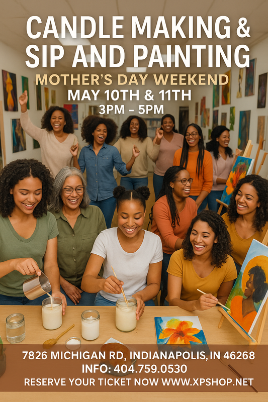 Mother's Day Candle Making Workshop (May 10th 3PM)