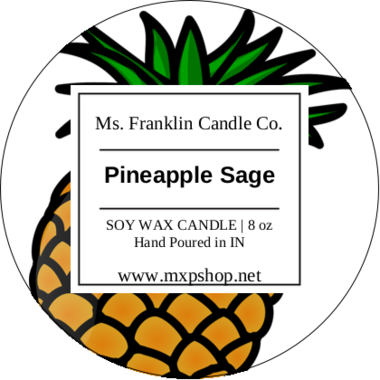 Pineapple Sage Scented Candle