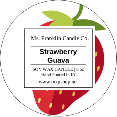 Strawberry Guava Scented Candle